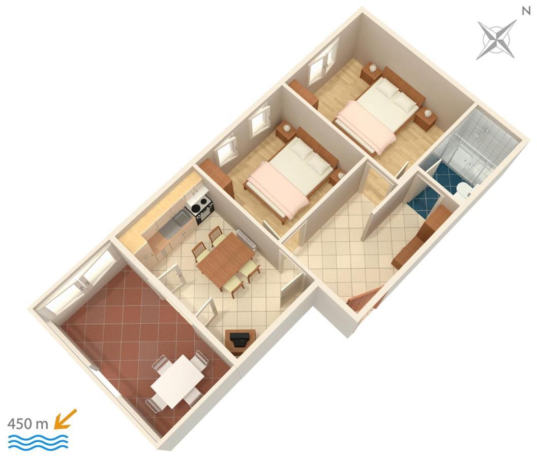 Family Friendly Apartments With A Swimming Pool Povljana, Pag - 244 Exterior photo